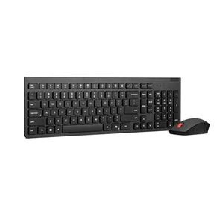 Lenovo, Essential Wireless Combo Keyboard & Mouse Gen2 Black-Czech/Slovak