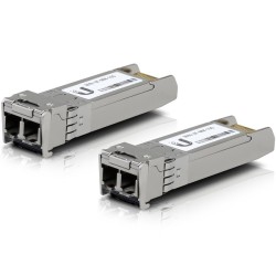 Ubiquiti - Transceiver modul SFP (mini-GBIC) - 10GbE - multirežim LC - až 300 m (balení 2)