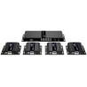 PremiumCord HDMI 1-4 splitter+extender po CAT6/6a/7, FULL HD, 3D, na 120m