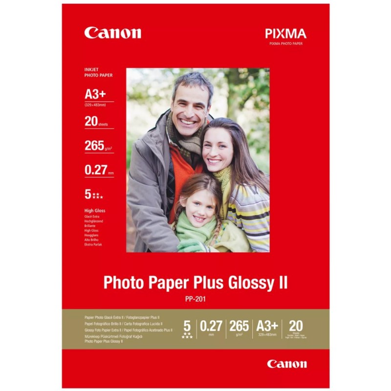 Canon PP-201, A3+ fotopapír lesklý, 20 ks, 275g/m