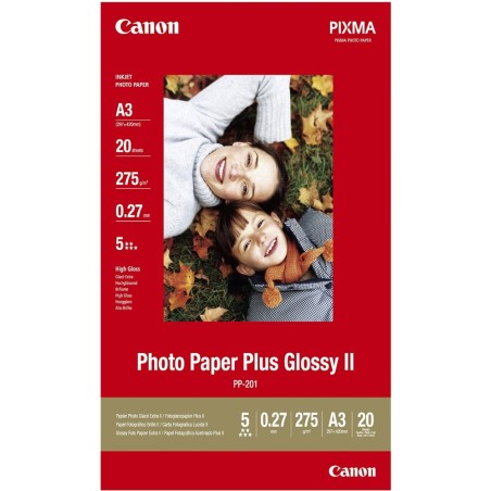 Canon fotopapír lesklý PP-201 A3, 20ks,275g/m