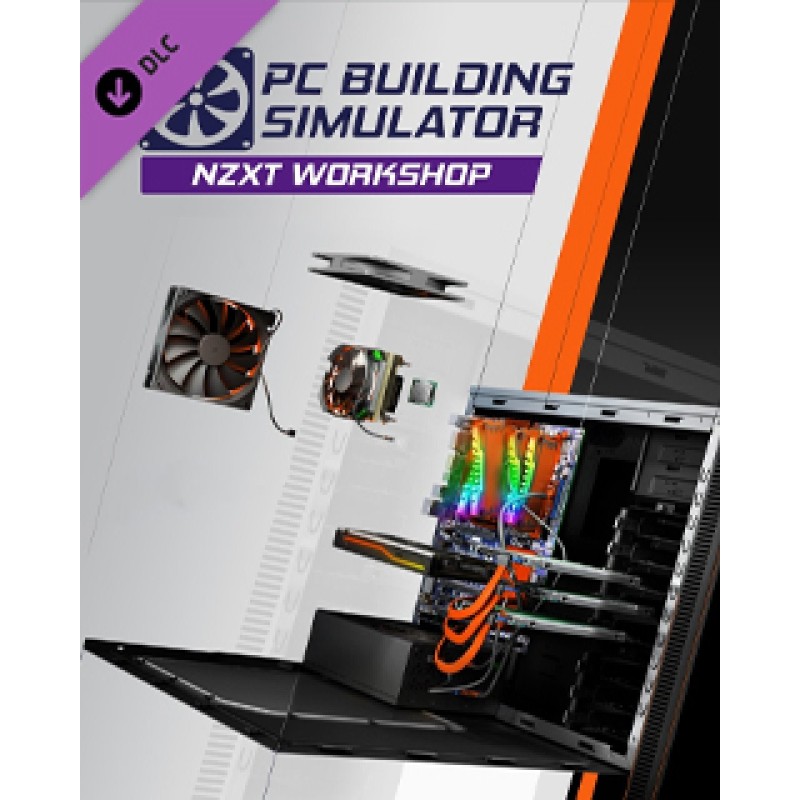 PC Building Simulator NZXT Workshop – herní rozšíření pro PC (elektronická licence)