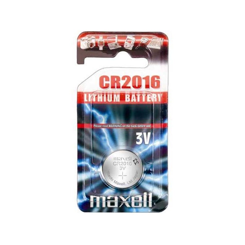 Maxell Jednorázová lithiová baterie CR2016, 1-pack