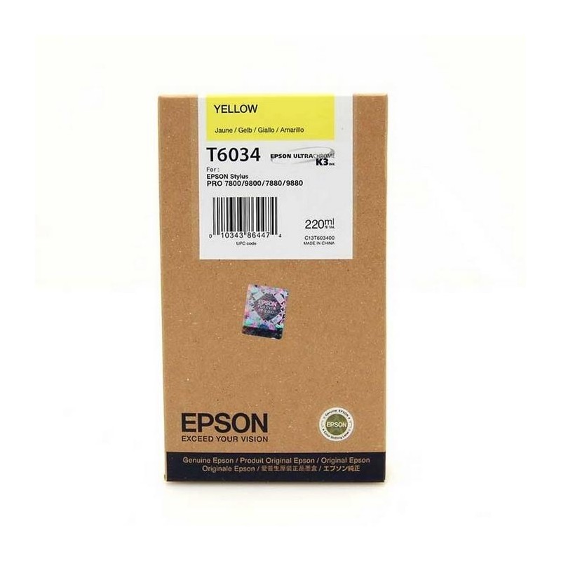 Epson T603 Yellow 220 ml