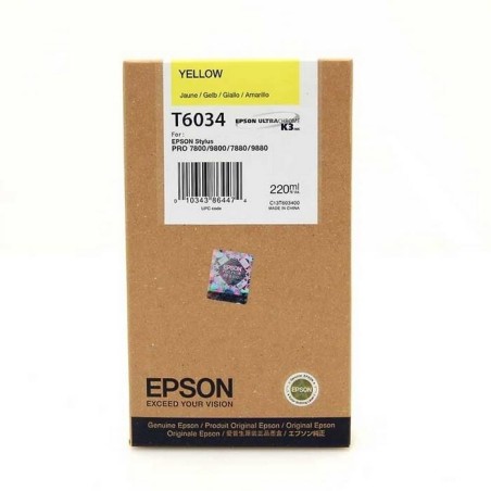 Epson T603 Yellow 220 ml
