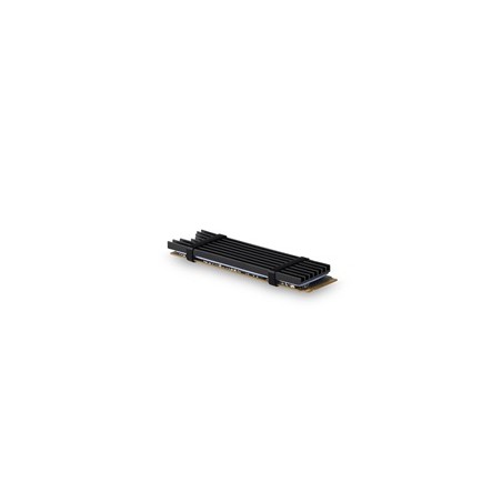 AXAGON CLR-M2L3, hliníkový pasivní chladič pro M.2 2280 SSD, výška 3 mm