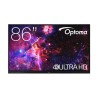 Optoma 3863RK IFPD 86" - Interaktivní dotykový, 4K UHD