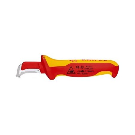 Knipex, Nůž kabelový-odplášťovací 9855