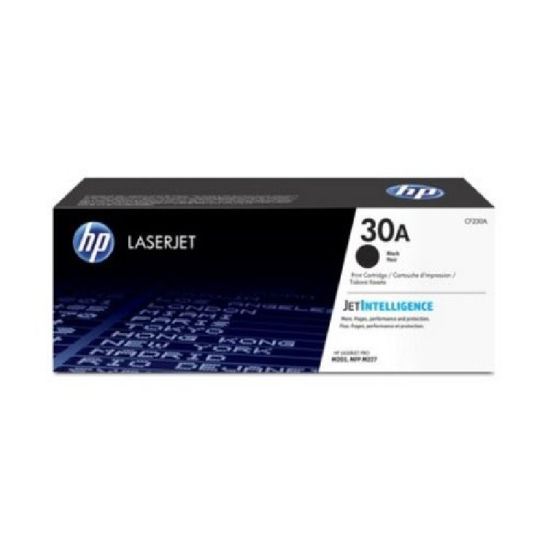 HP 30A Black Original LaserJet Toner Cartridge (CF230A) (1,600 pages)