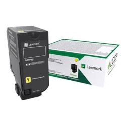Lexmark originální toner 74C20Y0, yellow, 3000str., return