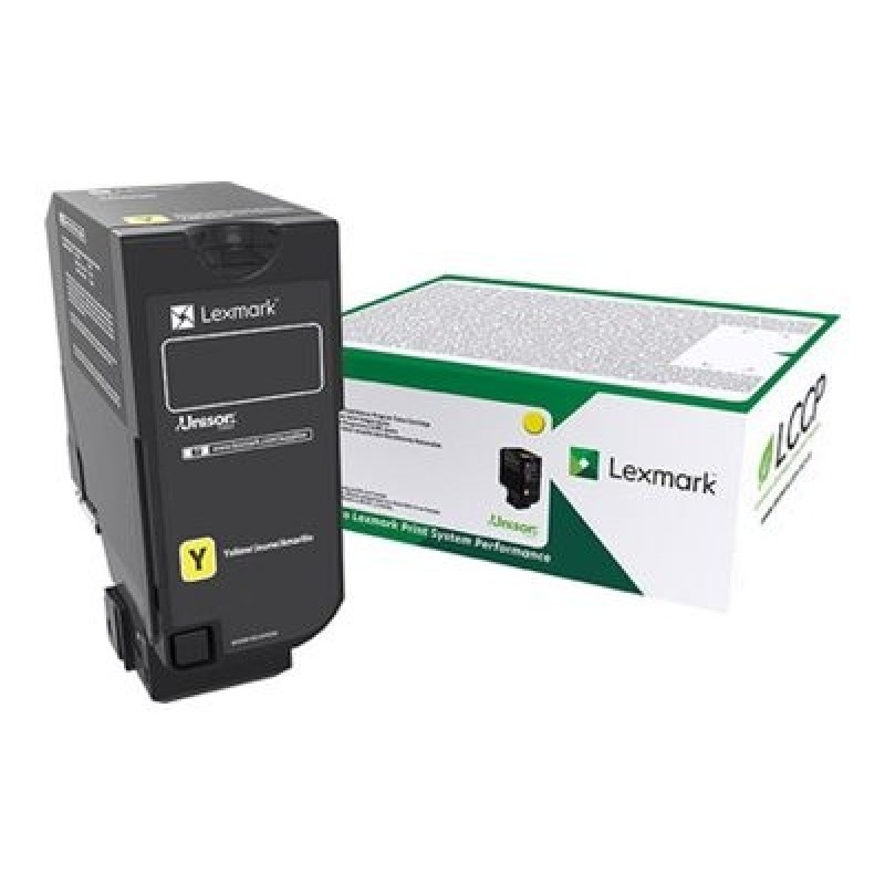 LEXMARK toner CS720, CS725, CX725 Yellow Return Programme Toner Cartridge