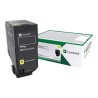 LEXMARK toner CS720, CS725, CX725 Yellow Return Programme Toner Cartridge