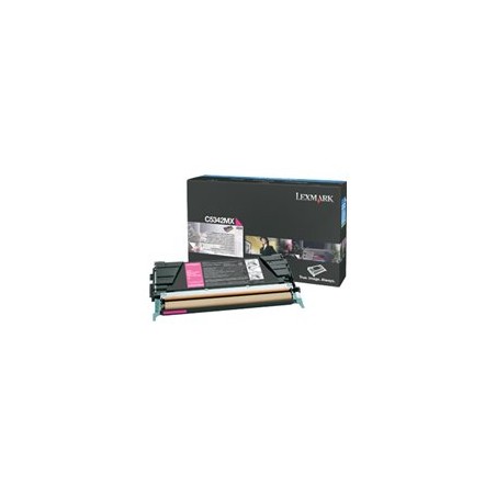 Lexmark originální toner C5342MX, magenta, 7000str.