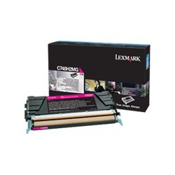 Lexmark originální toner C748H2MG, magenta, 10000str., high capacity, DOPRODEJ