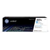 HP 207A Cyan LaserJet Toner Cartridge (1,250 pages)