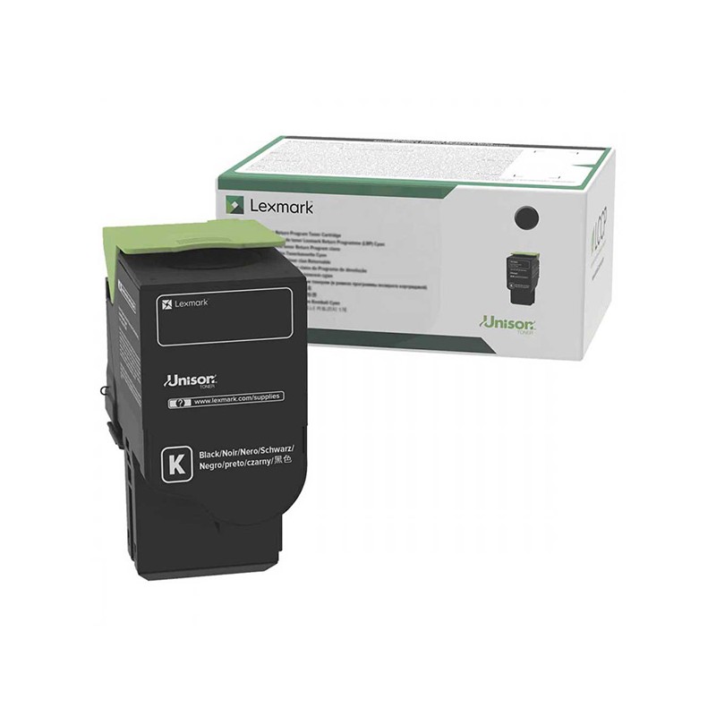 Lexmark 78C20K0 Black Return Program Toner Cartridge (2k)