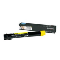 Lexmark originální toner X950X2YG, yellow, 24000str., extra high capacity