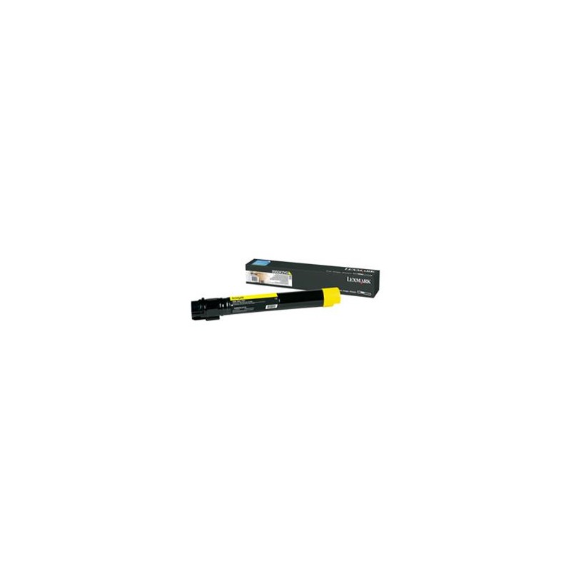 Lexmark originální toner X950X2YG, yellow, 24000str., extra high capacity
