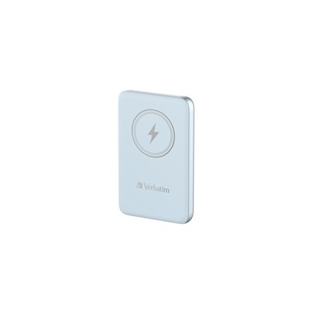 VERBATIM Powerbanka Charge 'n' Go, Magnetická, 10000 mAh, USB-C, Modrá
