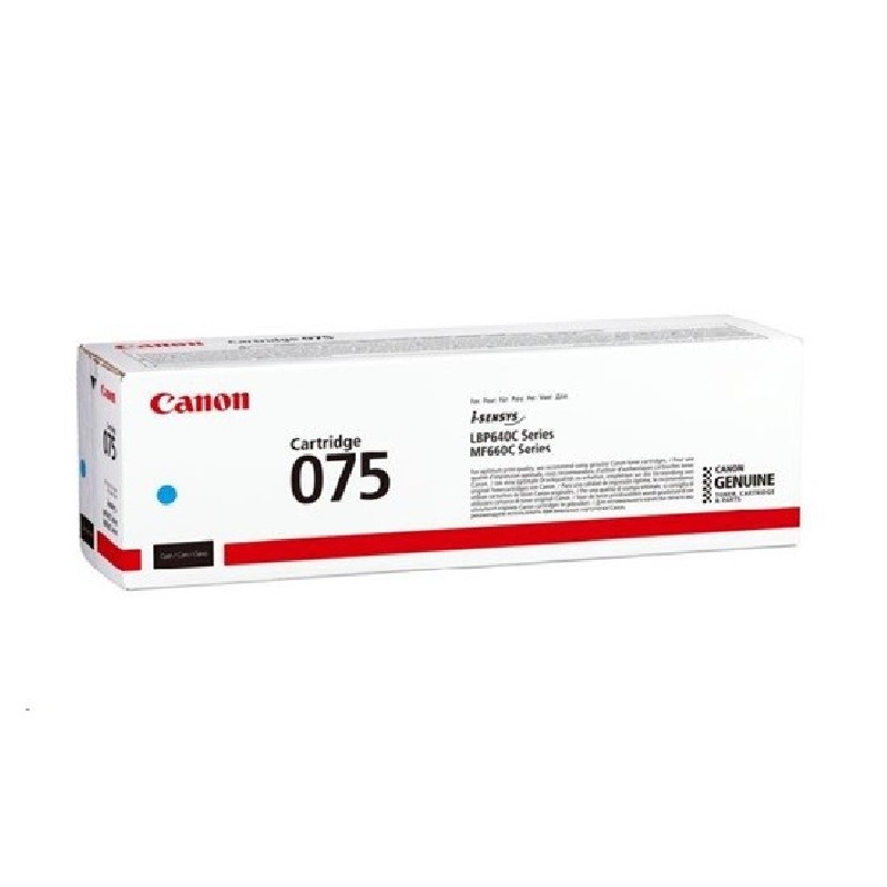 Canon TONER 075 BK černá pro i-SENSYS LBP646Cdw, LBP647Cdw, MF664Cdw, MF667Cdw (1400 str.)