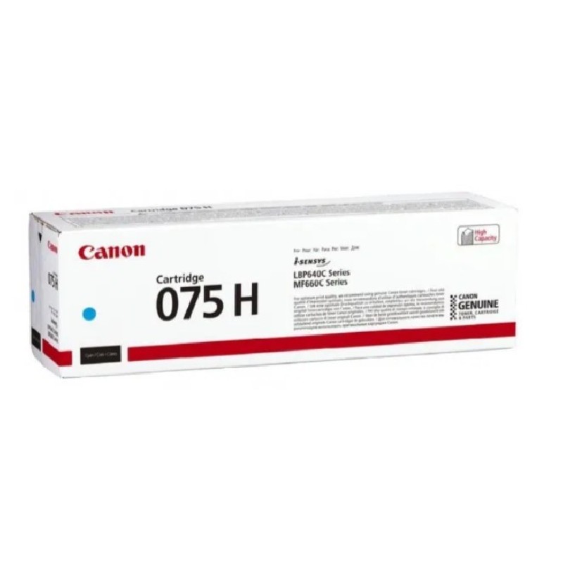 Canon TONER 075 H C azurová pro i-SENSYS LBP646Cdw, LBP647Cdw, MF664Cdw, MF667Cdw (2500 str.)