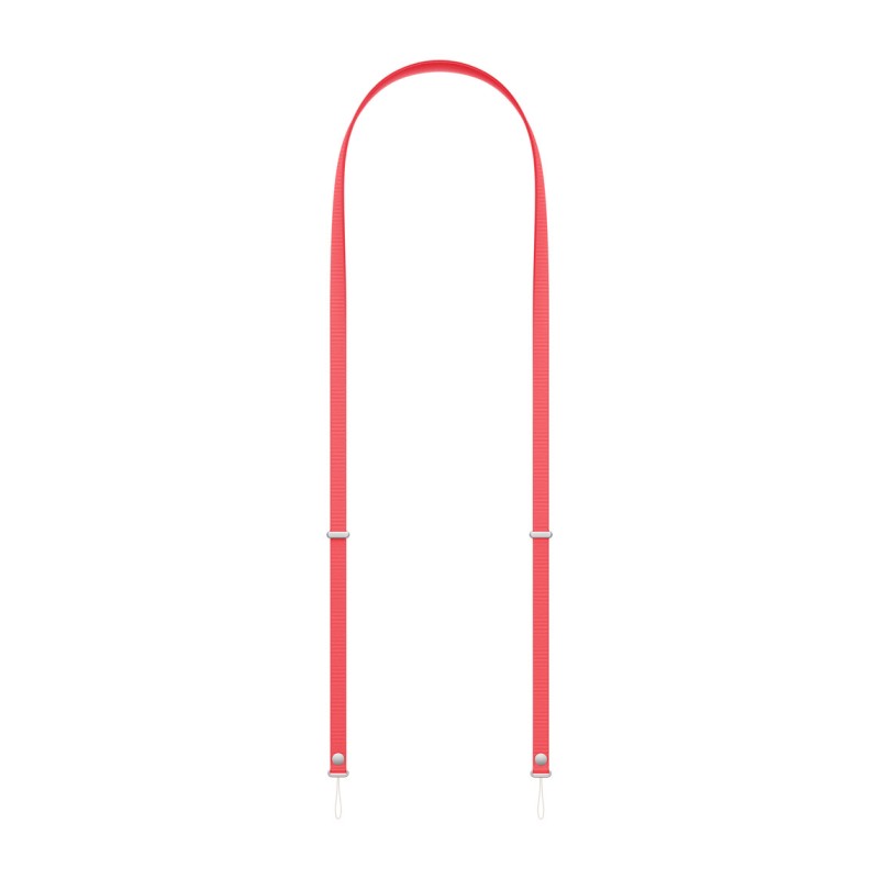 Crossbody Strap - Bright Guava