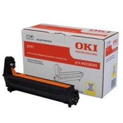 OKI originální válec 44318505, yellow, 20000str.