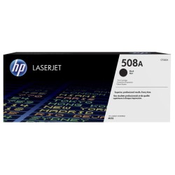 HP 508A Black LJ Toner Cartridge, CF360A (6,000 pages)