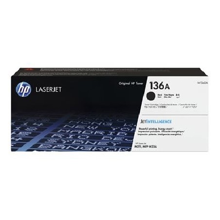 HP originální toner W1360A, HP 136A, black, 1150str.