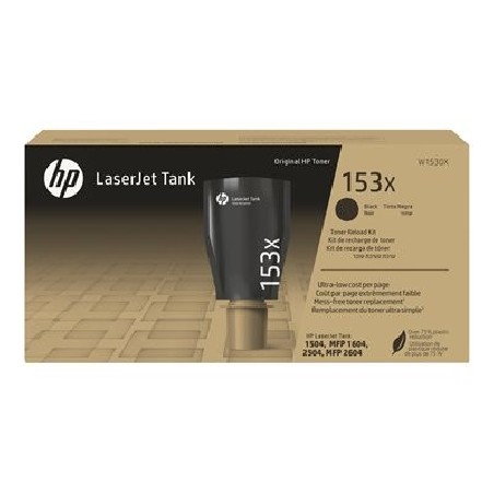 HP 153X Black Original LaserJet Tank Toner Reload Kit (W1530X) (5.000 pages)