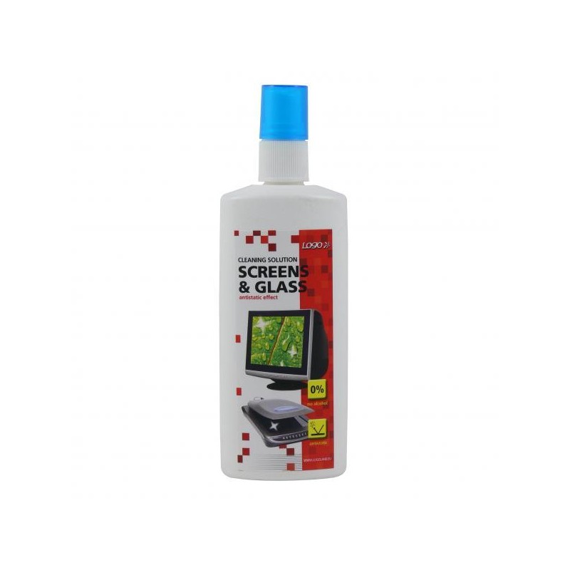 Čisticí roztok na obrazovky, rozprašovač, 125ml, Logo