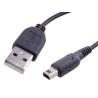 Avacom USB kabel (2.0), USB A samec - Nintendo 3DS samec, 1.2m, kulatý, černý