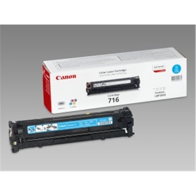 Canon originální toner 716 C, 1979B002, cyan, 1500str.