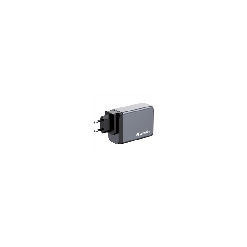VERBATIM GaN Nabíječka do sítě GNC-200, 200W, 3x USB-C, 1x USB