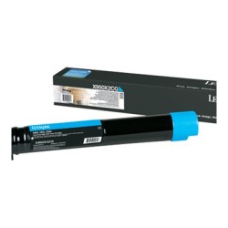 Lexmark originální toner X950X2CG, cyan, 24000str., extra high capacity