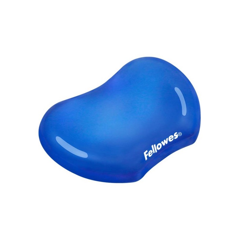 Fellowes CRYSTAL Podložka pod zápěstí gelová, modrá