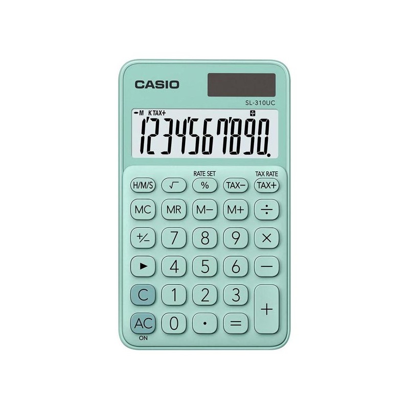 CASIO kalkulačka SL 310UC GN, Kapesní kalkulátor