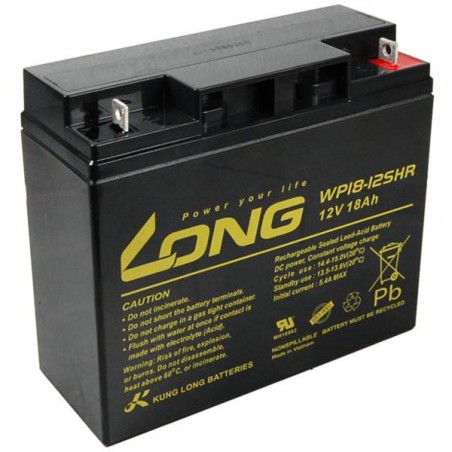 LONG baterie 12V 18Ah F3 HighRate (WP18-12SHR)