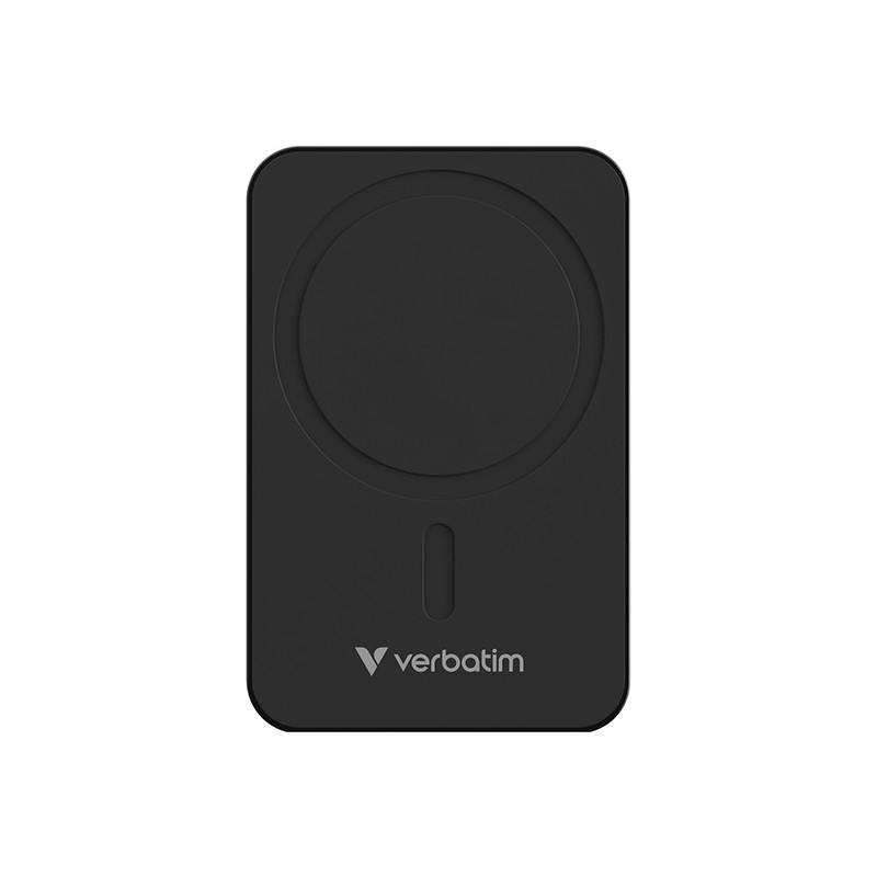 VERBATIM Powerbanka Charge 'n' Go Essentials, Magnetická, 20000 mAh, USB-C, Černá