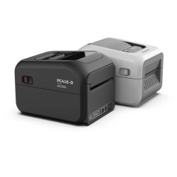 PC42E-D, Direct Thermal, White, 203 dpi, USB, Ethernet, Serial. No Power Cord.