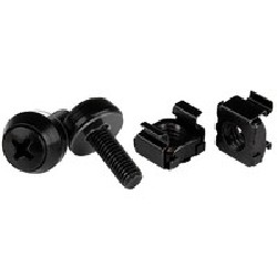 Startech 100 PKG M5 Screws + Cage Nuts/.