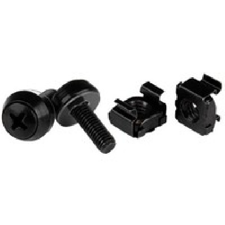 Startech 100 PKG M5 Screws + Cage Nuts/.