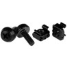 100 PKG M5 SCREWS + CAGE NUTS/.
