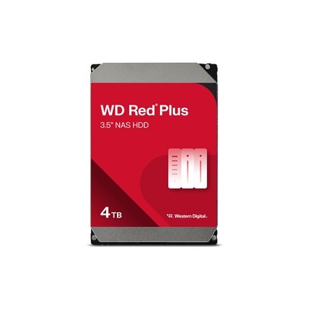 WD RED PLUS NAS WD40EFPX 4TB, SATA III 3.5", 256MB 5400RPM, 180MB/s, CMR