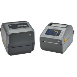 Thermal Transfer Printer (74/300M) ZD621 300 dpi, USB, USB Host, Ethernet, Serial, BTLE5, Cutter, EU and UK Cords, Swiss Font