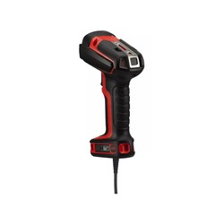 2100ISR Granit Ultra Scanner-Only: Tethered, Rugged, 1D/2D, Standard Range, Vibrator, Red Scanner, EU.