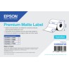 Premium Matte Label - Die-cut Roll: 76mm x 51mm, 2310 labels