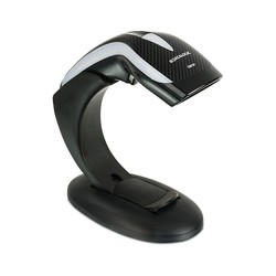 Heron HD3130 Kit, Black (Kit includes 1D Scanner, Autosense Flex Stand and USB Cable)