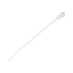 Startech 100 Pack OF Plastic Zip Ties/With Screw Hole 4