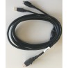 Epson PUSB Y Cable: PWR-USB TO/USBB / 3PPP Cable 3.0M Black